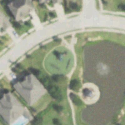 Aerial photo of Wildwood Green Playground