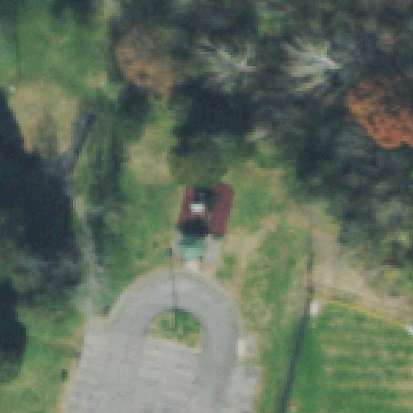 Aerial photo of William A. Pitts Park