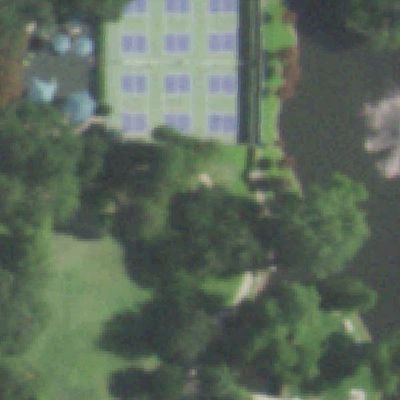 Aerial view of Williams Park