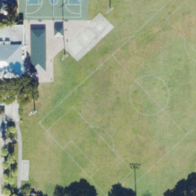 Aerial view of Williams Park