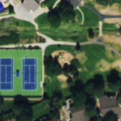 Aerial photo of Willow Creek Playground