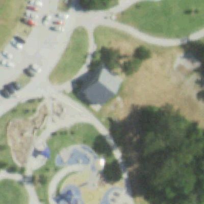 Aerial photo of Windhaven Meadows Park