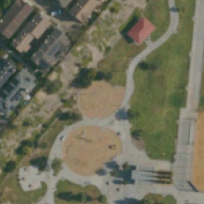 Aerial view of Windingwalk Park
