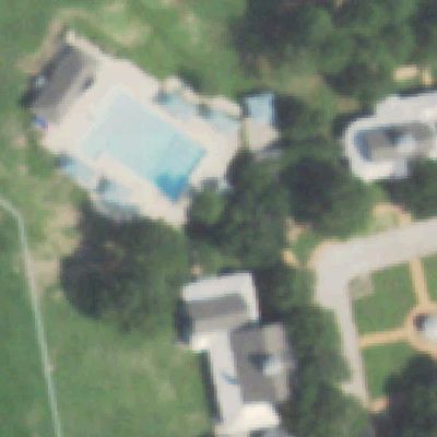 Aerial photo of Windrose Pinelakes Pool and Clubhouse