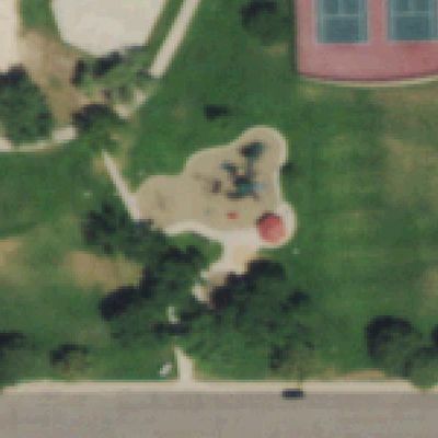 Aerial photo of Windsor Park Playground