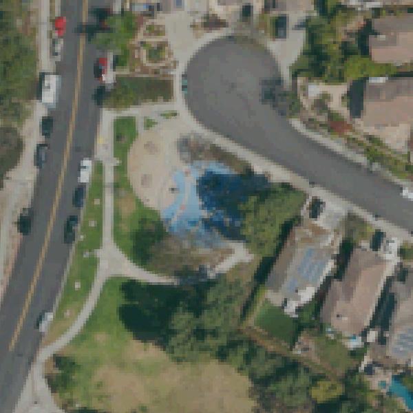 Aerial view of Windwood Park