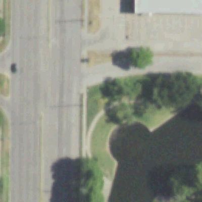 Aerial view of Winn Park
