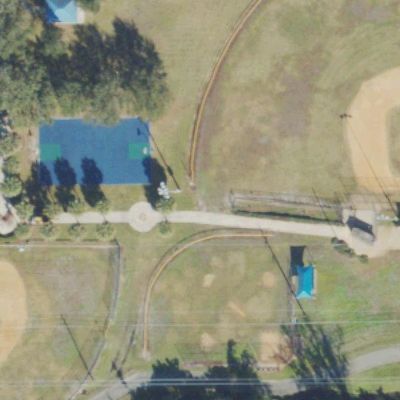 Aerial photo of Wirz Park