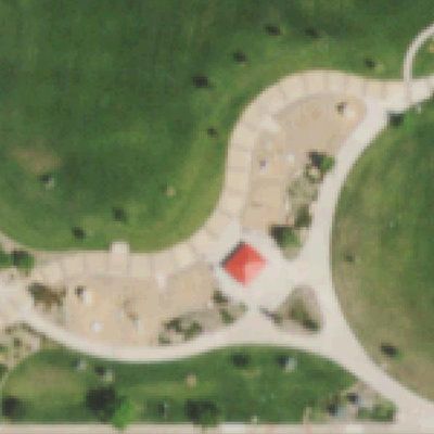 Aerial photo of Wolff Park Arvada