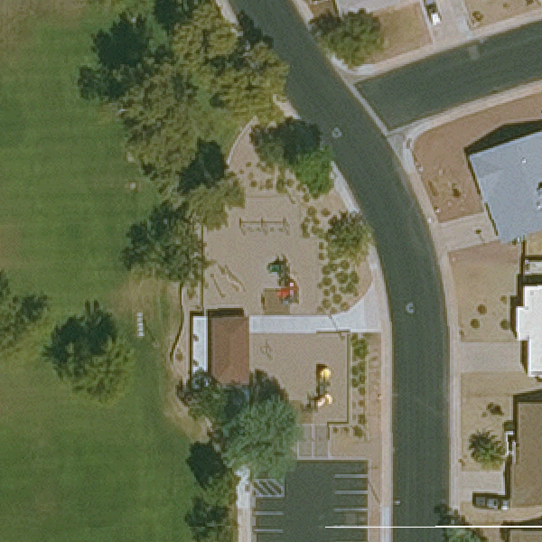 Aerial view of Woodglen Park