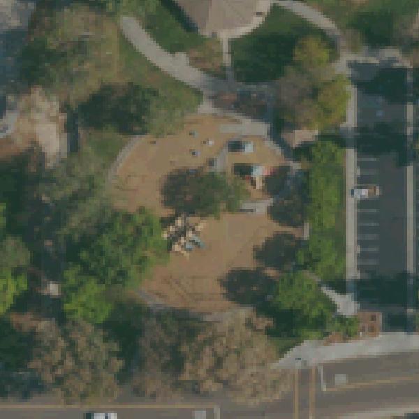 Aerial view of Woodglen Vista Park