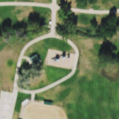 Aerial photo of Woodmar Square Park