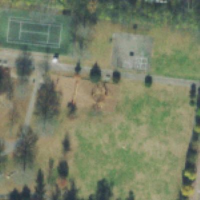 Aerial photo of Woodmont Park