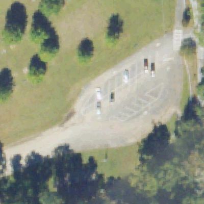 Aerial view of Woodrow Wilson Park