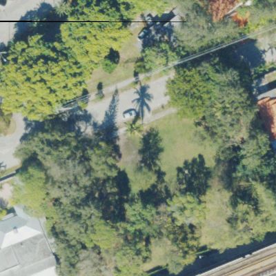 Aerial view of Woodside Park