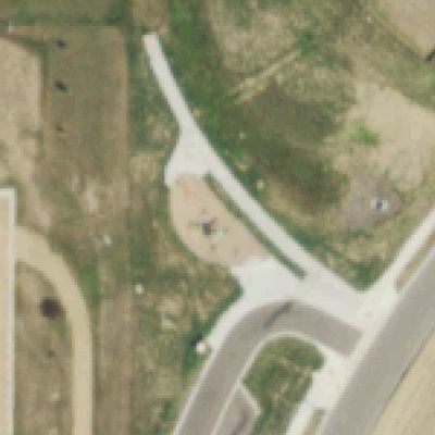 Aerial photo of Wright Park