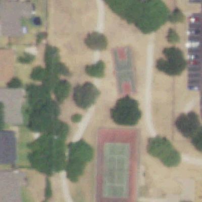 Aerial view of Wyche Park