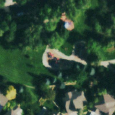 Aerial photo of Wyndham Park