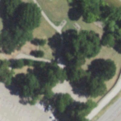 Aerial view of Wynne Park