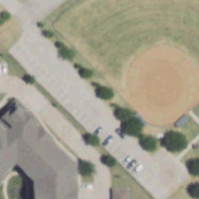 Aerial view of Yellowjacket Park