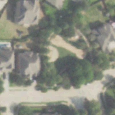 Aerial photo of Zip Line Playground