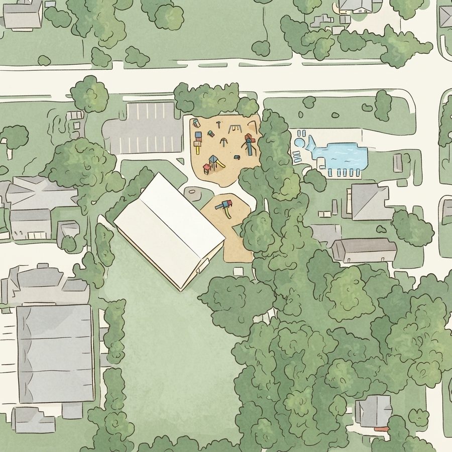 Illustrated map of 2’cs
