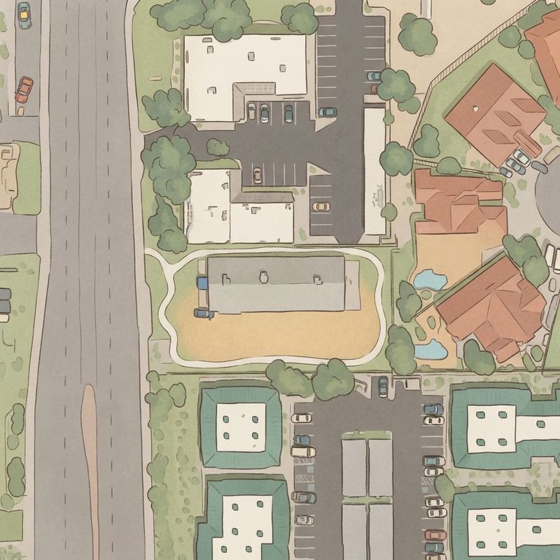 Illustrated map of American Play Systems