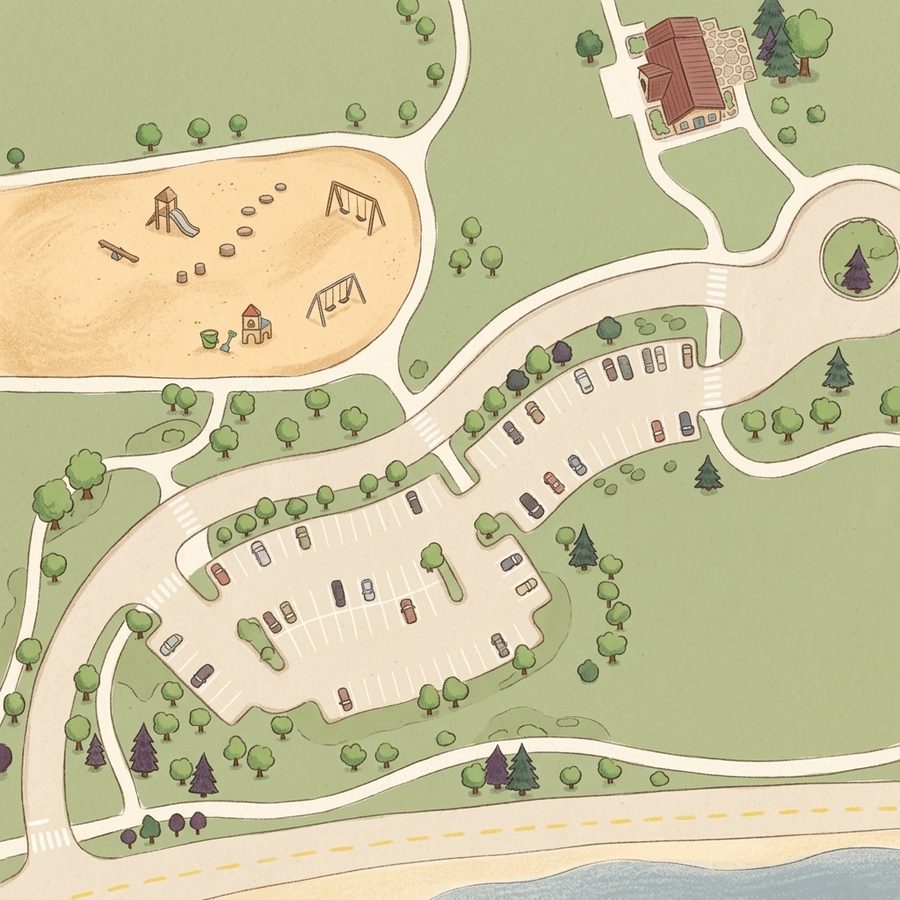 Illustrated map of Anthem Community Park