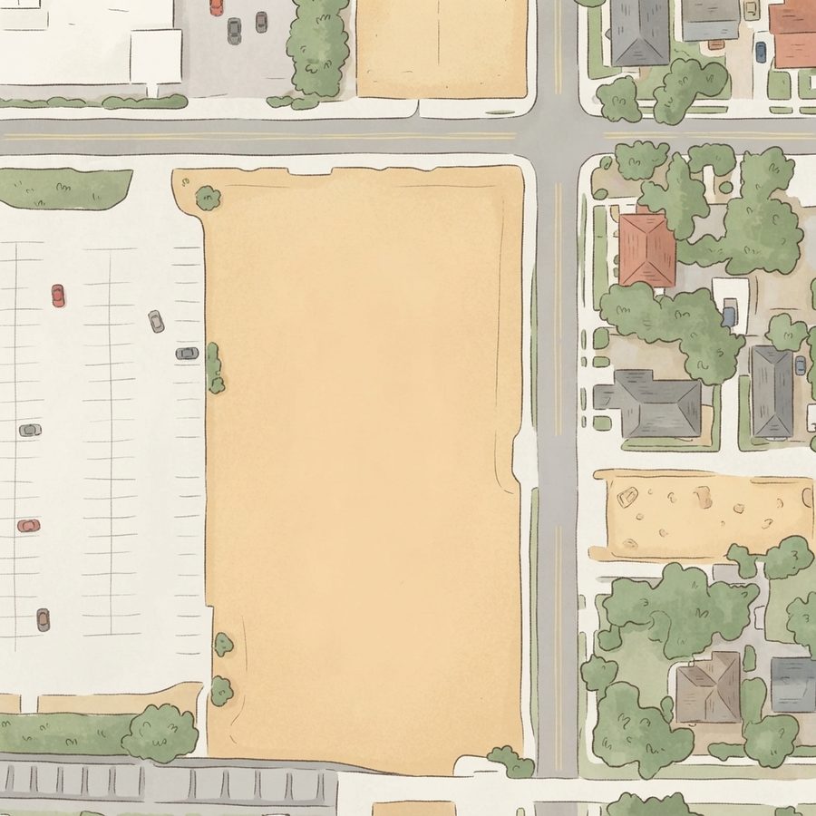 Illustrated map of Berkley V. and Vincent M. Dawson Park
