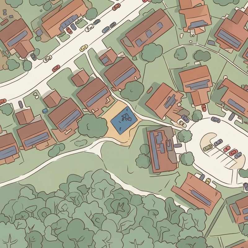Illustrated map of Bordeleon St Playground