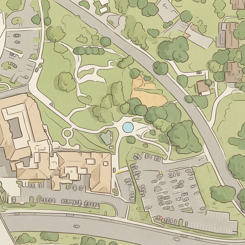 Illustrated map of Briercrest Park
