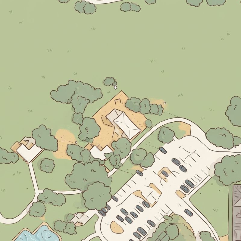 Illustrated map of Cactus Park