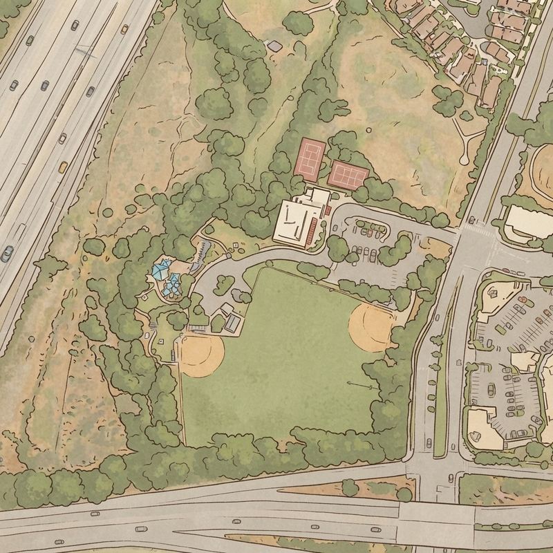Illustrated map of Carmel Mountain Ranch / Sabre Springs Community Park