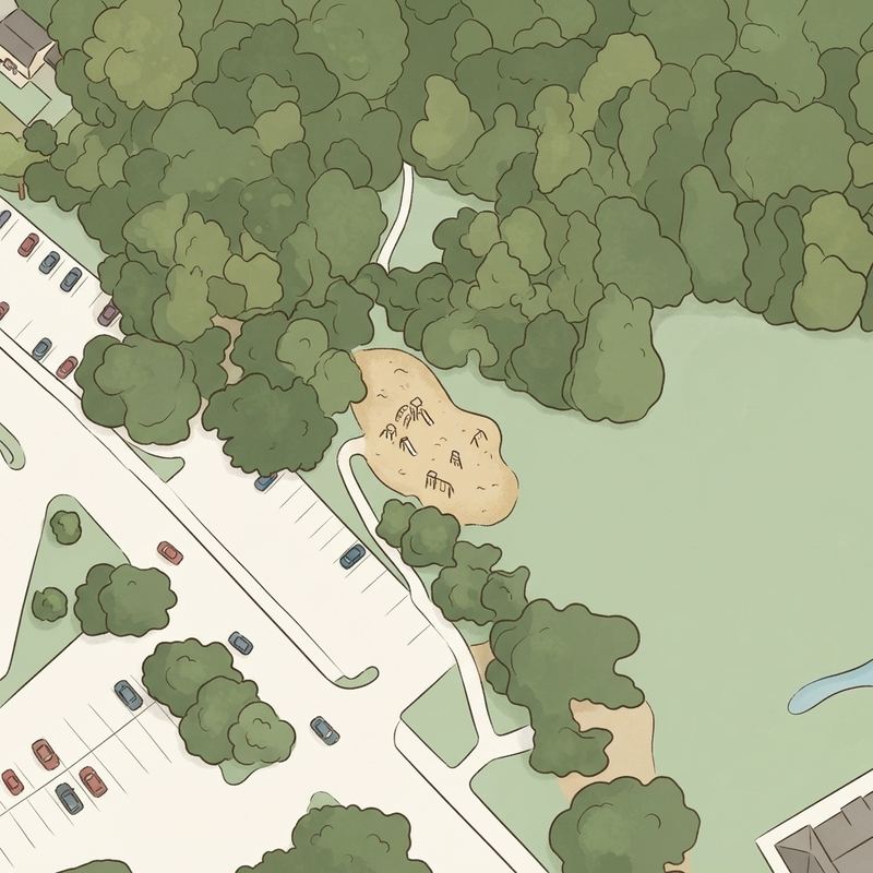 Illustrated map of Cecil Winters Park Playground