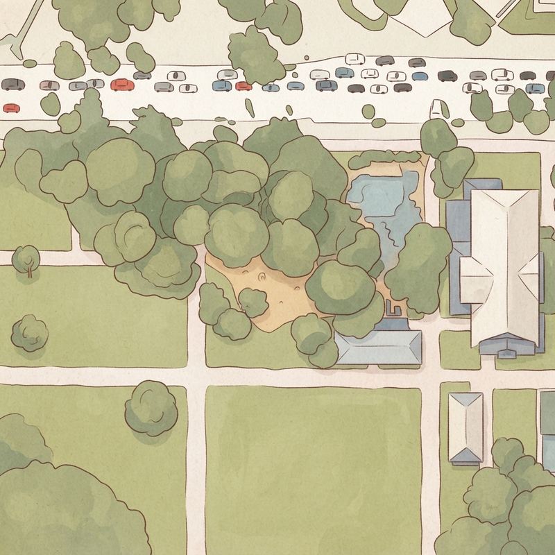 Illustrated map of Centennial Olympic Park