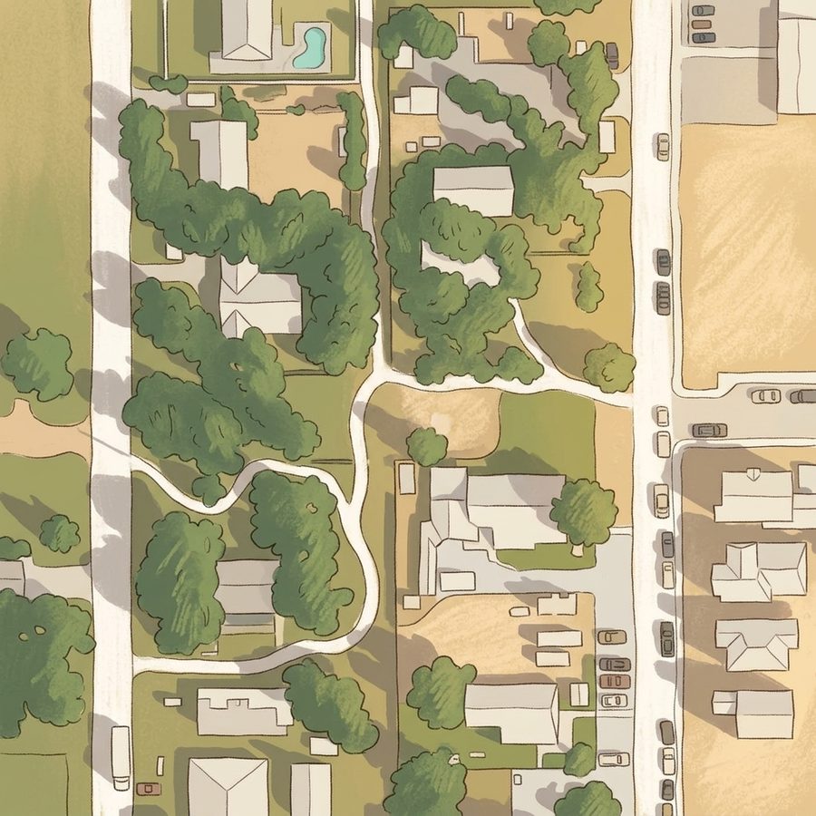 Illustrated map of Children's Park