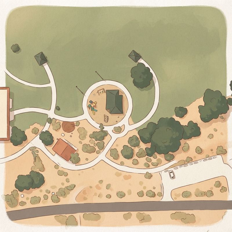 Illustrated map of City Of Phoenix Park
