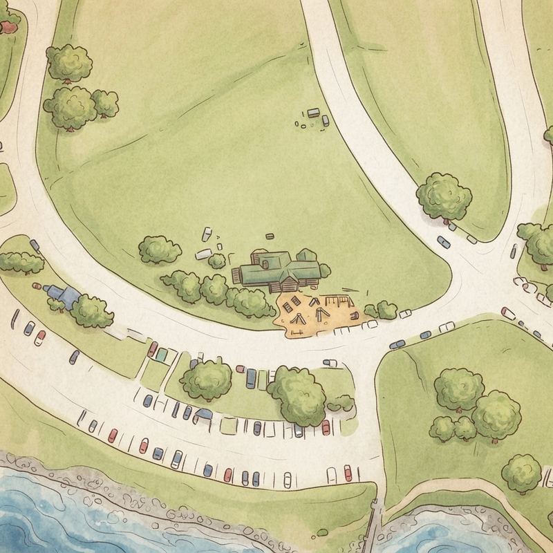 Illustrated map of Collin Park