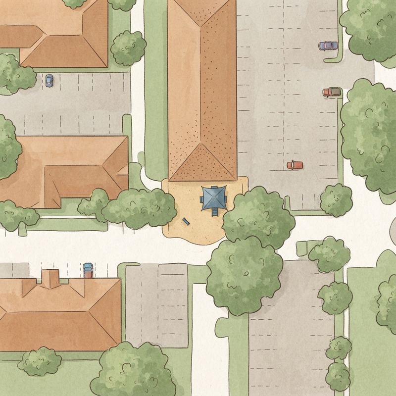 Illustrated map of Cullen Park Field 11