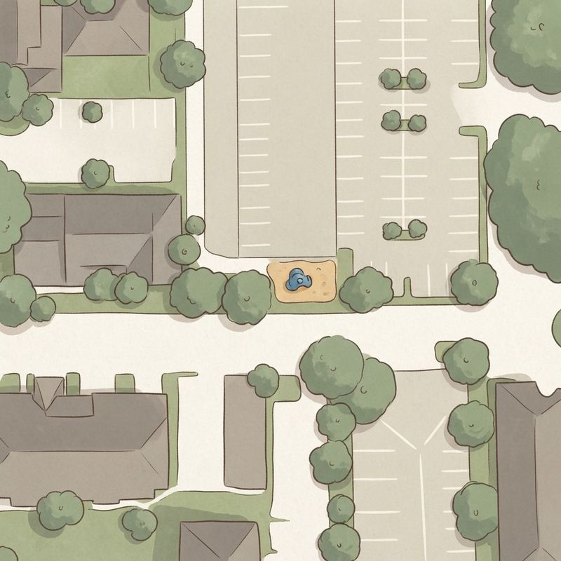 Illustrated map of Cullen Park Field 13