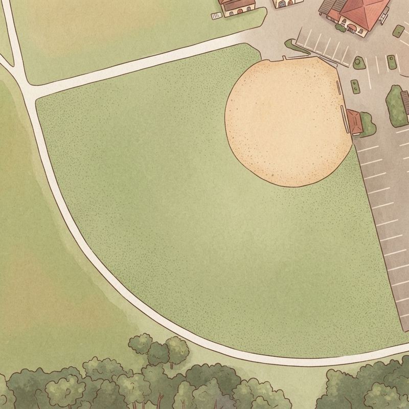 Illustrated map of Cullen Park Field 4