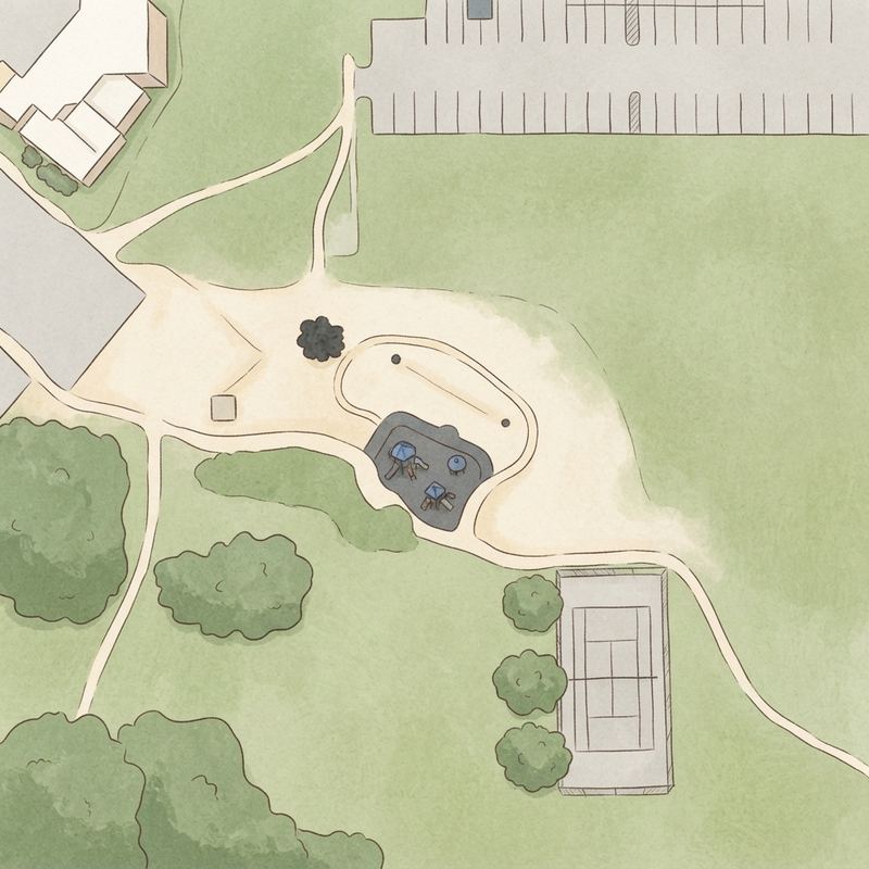 Illustrated map of Douglas Park