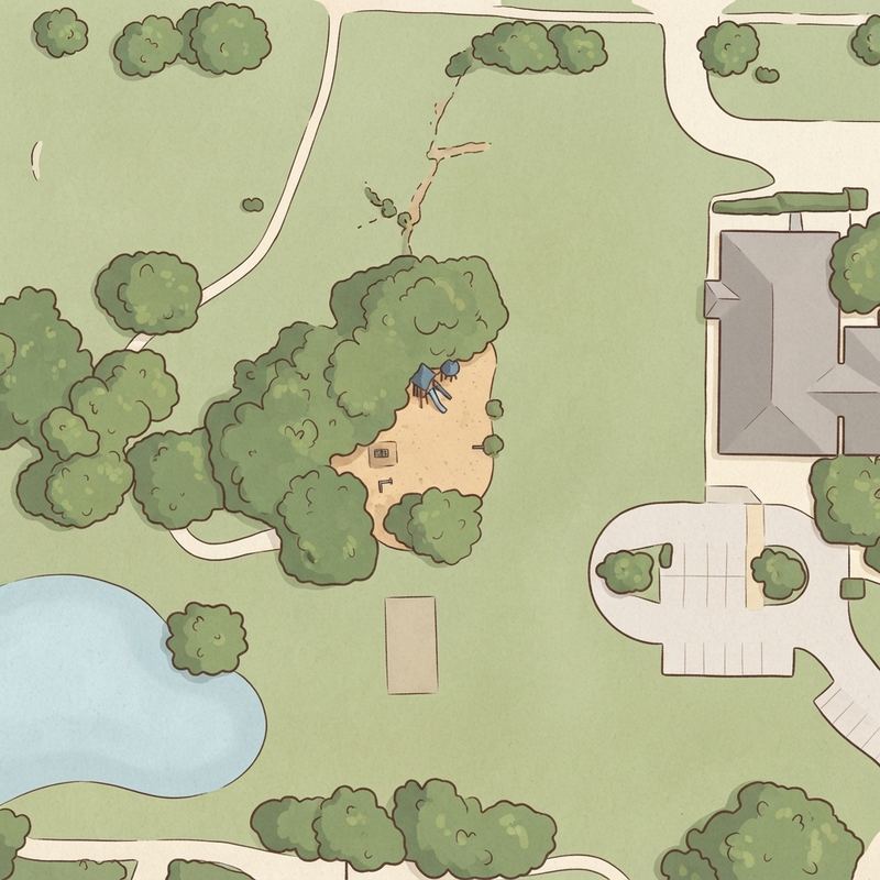 Illustrated map of Eldorado Park