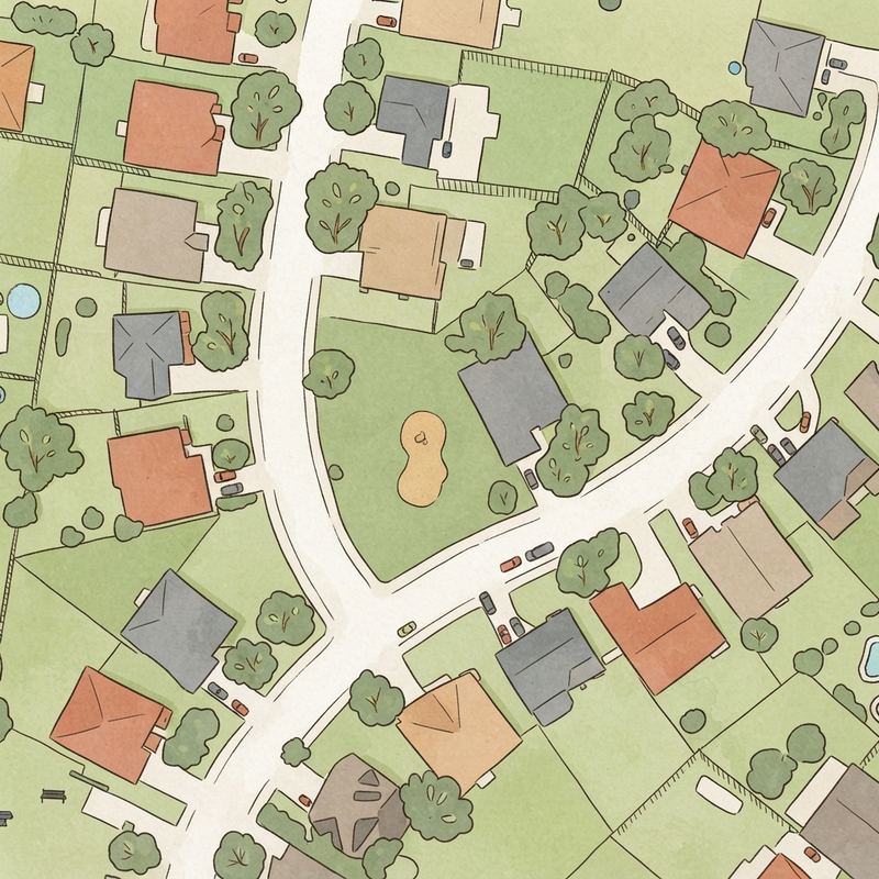 Illustrated map of Essex Playground