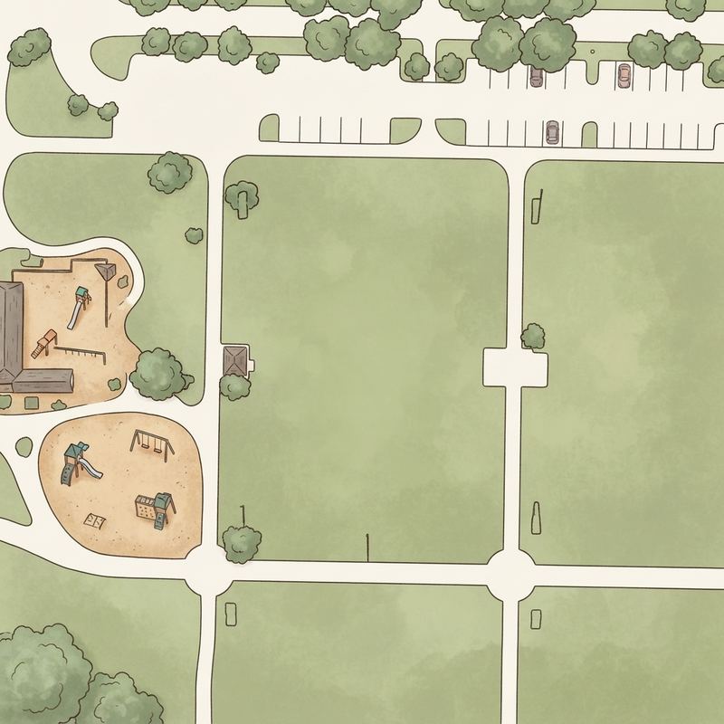 Illustrated map of Field 2