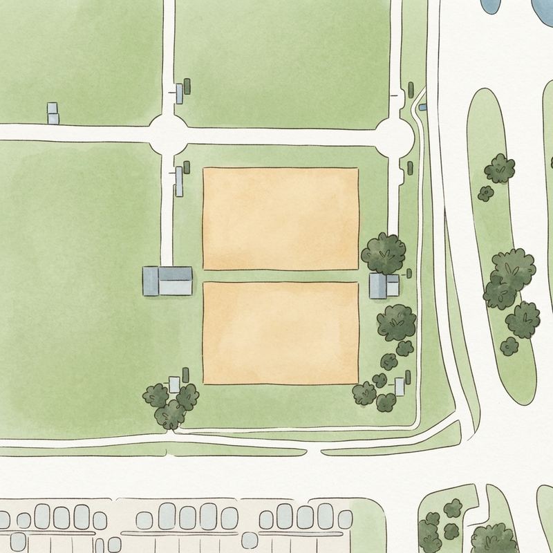 Illustrated map of Field 3
