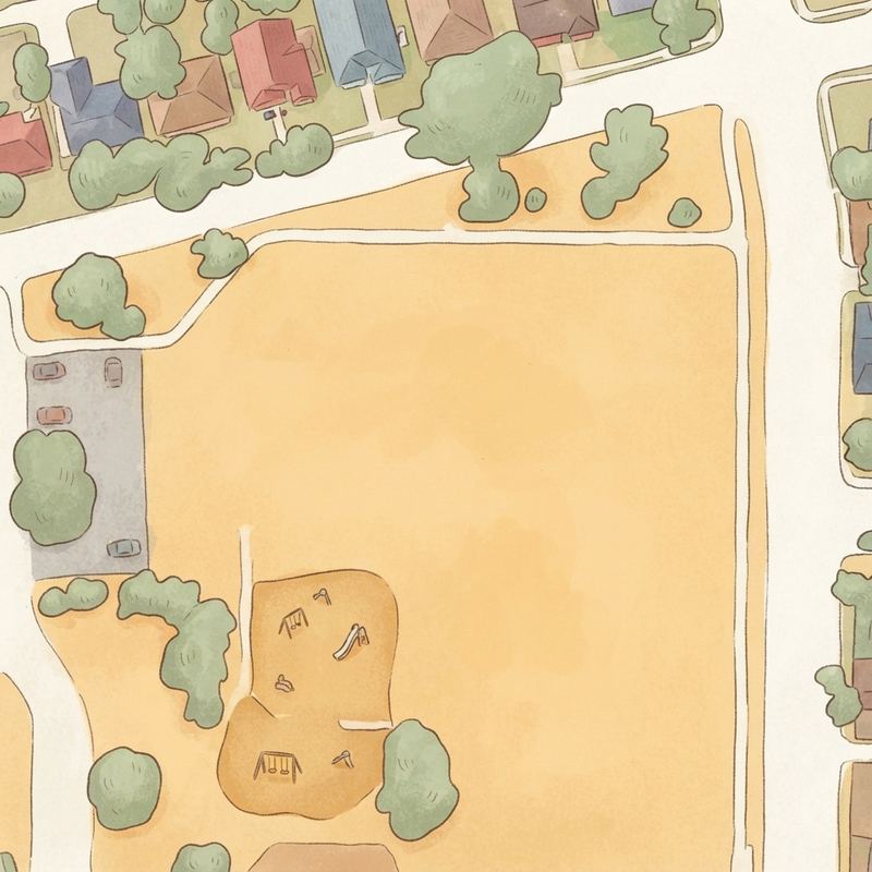Illustrated map of Freedom Park