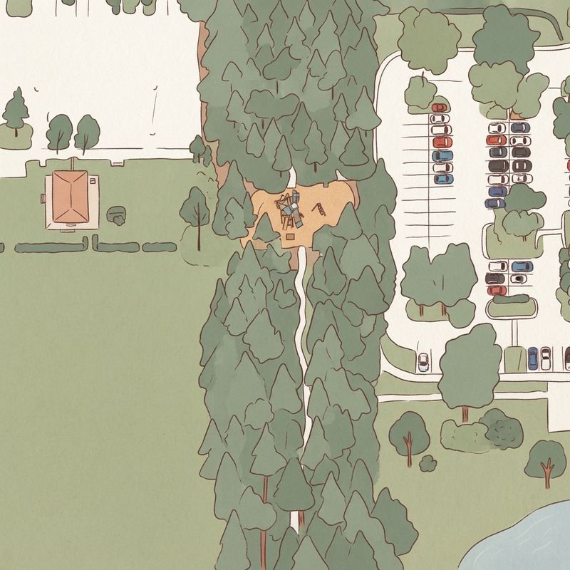 Illustrated map of Freedom Park