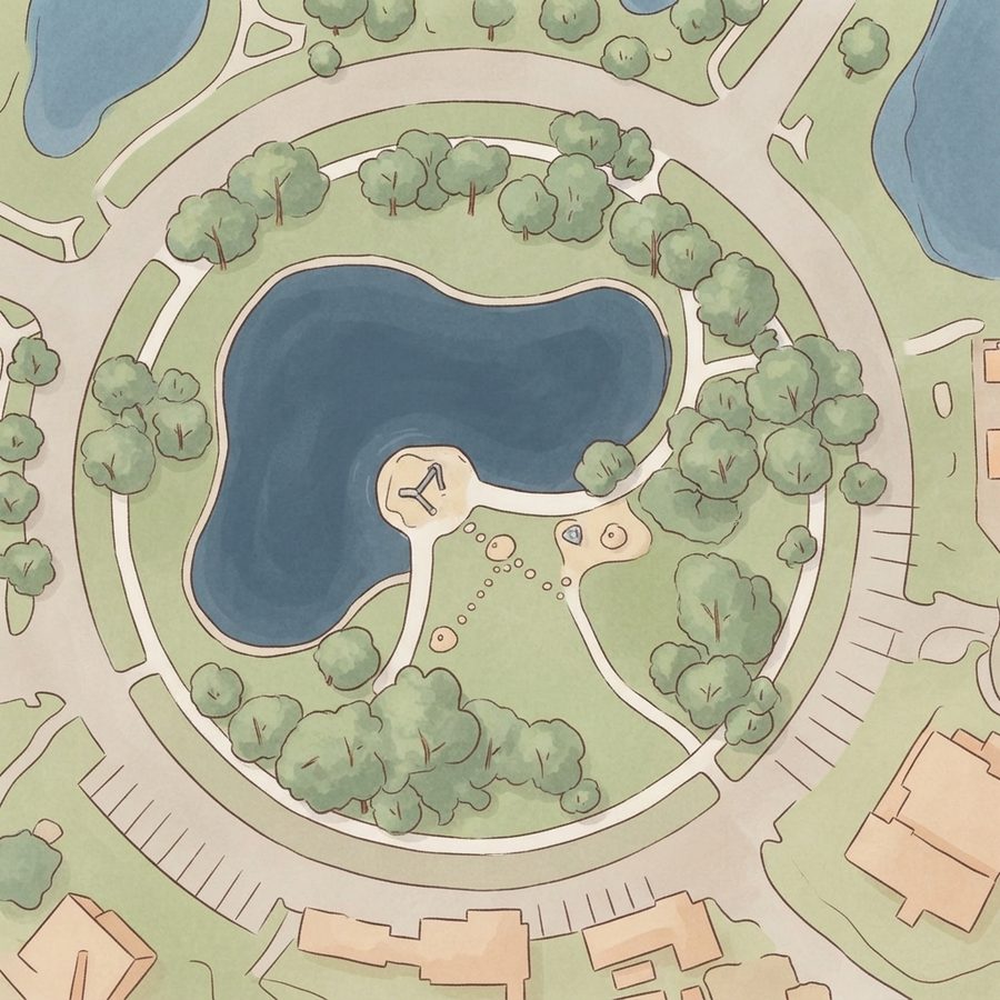 Illustrated map of Gazebo TrueFit