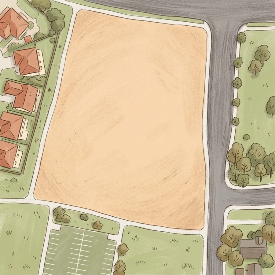 Illustrated map of Green Valley Ranch East Park